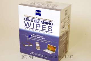 200 Zeiss Lens Cleaning Cloth CAMERA LENSES Wipes  
