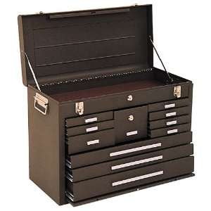  Kennedy 26.5 in 11 Drawer Machinists Chest, Brown