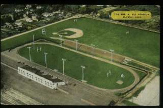 WILLIAM ELY STADIUM VINTAGE ELYRIA OHIO OH POSTCARD  