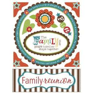  Event Design Shop Stickers 4.5X6 Sheet Family Reunion 