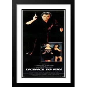 Licence to Kill 20x26 Framed and Double Matted Movie Poster   Style F