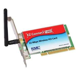 SMC Networks SMC2402W EZ Connect Turbo Wireless PCI Card 