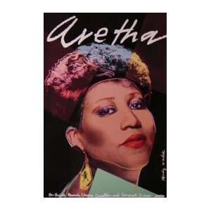  ARETHA FRANKLIN BY ANDY WARHOL Poster: Home & Kitchen