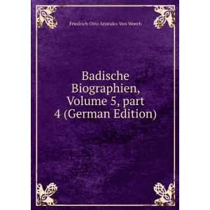   Â part 4 (German Edition) Friedrich Otto Aristides Von Weech Books