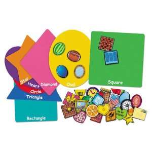  Match The Shapes Sorting Center: Toys & Games