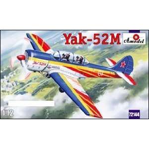    A Model 1/72 Yak52M 2 Seater Sporting Aircraft Kit: Toys & Games
