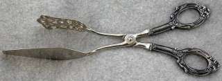 vintage toast server with Web Sterling Silver handles . The 