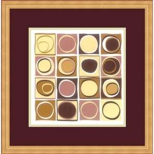  Round In Circles IV by Anonymous   Framed Artwork: Home 