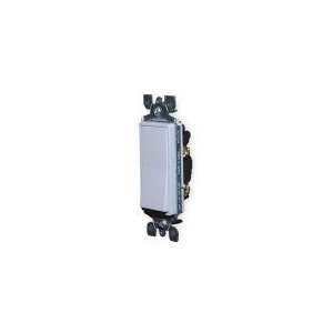  LEVITON 5604 2GY Wall Switch,4 Way,Rocker,15 A,Gray