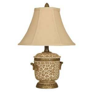  Reliance Lamps 5647 Leopard Spot Table Lamp