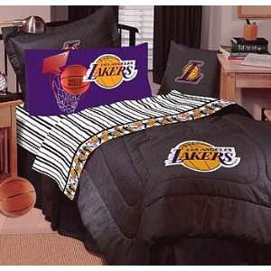  NBA Los Angeles Lakers   Basketball Bedding Sheet Set 