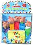 Book Cover Image. Title: This Little Piggy: A Hand Puppet Board Book 