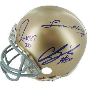 1988 Notre Dame Fighting Irish National Champs 5x Autographed PLACT 