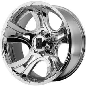 XD XD801 22x11 Chrome Wheel / Rim 5x5.5 with a  44mm Offset and a 108 
