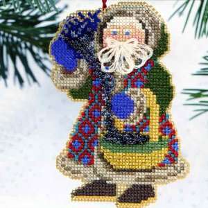  Northern Lights Santa (beaded kit) Arts, Crafts & Sewing