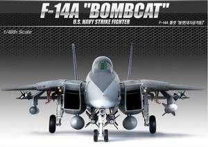 48 F 14A TOMCAT BOMBCAT / ACADEMY MODEL KIT / #12206  