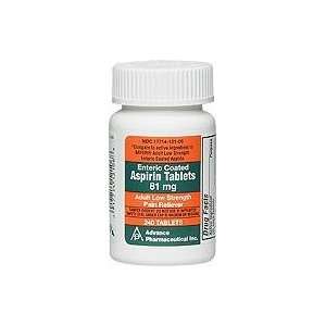  Low Dose Aspirin 81 mg 81 mg 240 Tablets Health 