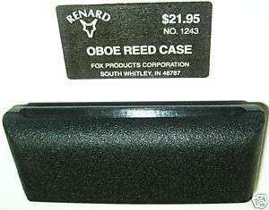 NEW FOX OBOE REED CASE # 1243   MADE IN USA  