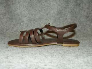 faded glory girl s sandals color brown style april 12 toddler 13 youth 