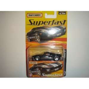  2005 Matchbox Superfast Ford GT Black #67: Toys & Games