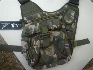 NEW Mens Soldier print Canvas Messenger Shoulder Bag  