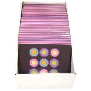  Multicolored Dots Notebook in display 7x7inch Case Pack 72 