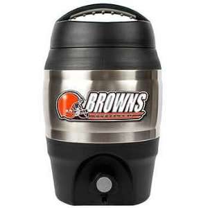   Tailgate Cooler 1 Gallon Keg Cleveland Browns Patio, Lawn & Garden