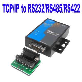 TCP/IP Ethernet to Serial DB9 RS232 RS485 RS422 Server Converter 4 CNC 
