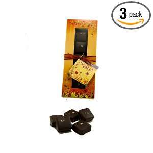 Xan Confections Fleur De Sel Caramels Fall Assortment, 5 pieces Box 