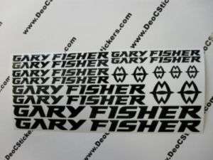 16 Set GARY FISHER Bikes Decals Stickers Bicycles 15Z  