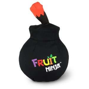   : Fruit Ninja 5 Bomb Plush with Bomb Sound and Bandana: Toys & Games