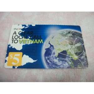   PREPAID PHONE CARD TO VIETNAM CLEAR LOCAL CALL BRAND: Everything Else