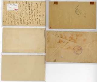 US Hawaii 1800s Postal History Covers Stationery Scarce  