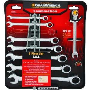  DIB Tool Imports 9595 8 Piece Gear Wrench Set: Home 