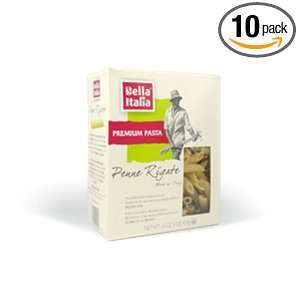 Bella Italia Penne Rigate Pasta, 16 Ounce Packages (Pack of 10 
