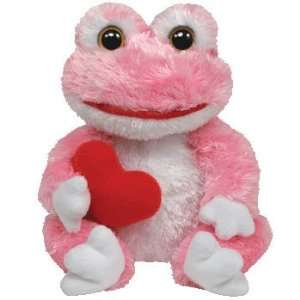  Ty Beanie Babies Lovie Frog with Heart: Toys & Games