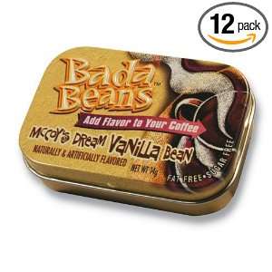Bada Beans Gourmet Coffee Flavoring, McCoys Dream Vanilla Bean, 0.5 