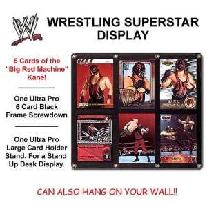  Wwe Kane 6 Trading Card Collectors Display Set: Sports 