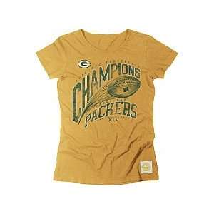 Reebok Green Bay Packers 2010 NFC Conference Champions Womens T Shirt 