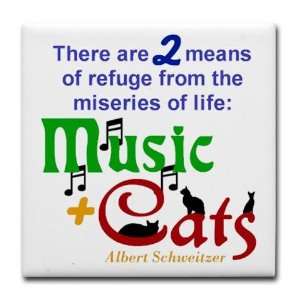 Miseries of Life  Music Tile Coaster by CafePress:  