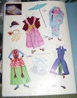 1964 1965 DRESS UP FOR NEW YORK WORLDS FAIR BOOK OFFICIAL PAPER DOLL 