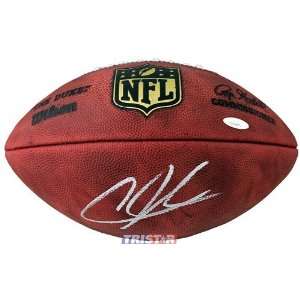 TRISTAR ANDRE JOHNSON Autographed Official NFL Football   Autographed 