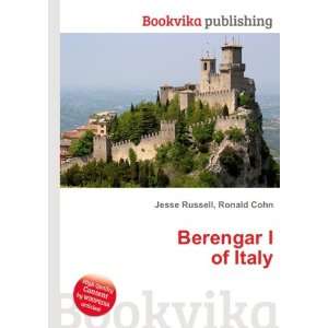  Berengar I of Italy Ronald Cohn Jesse Russell Books