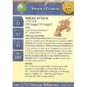  Dungeons and Dragons Miniatures Virtuous Charger Epic 