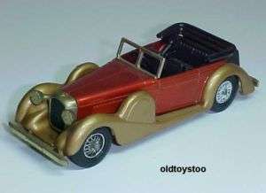 1972 MATCHBOX YESTERYEAR Y11 1938 LAGONDA DROPHEAD COUP  