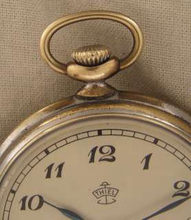 WW2 Thiel Marine German Pocket Watch Perfect Just Serviced 