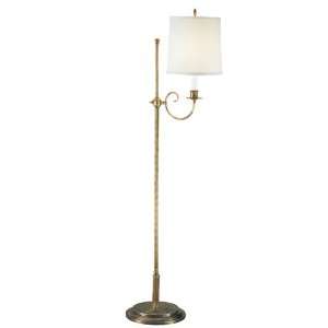  Mario Lamps 05F675 Sight Saver Floor Lamp, Antique Brass 