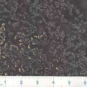  45 Wide Lonni Rossis Fragments Particles Black Fabric 