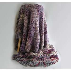  Ombre woven throw   lavendel Kennebunk Home: Home 