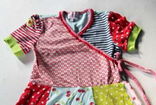 EUC Room Seven knit cherry wrap dress 7/8 10 140 boutique  